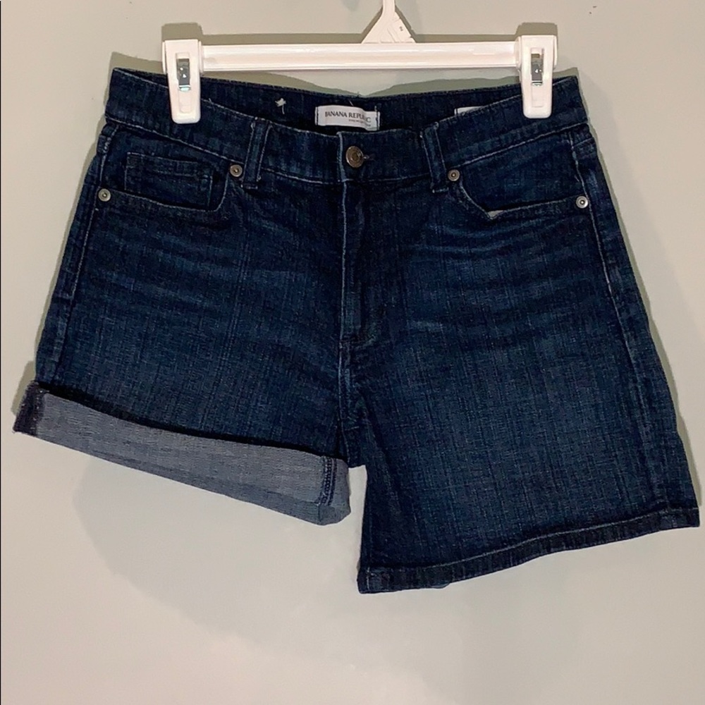 Banana Republic Roll-up Jean Shorts